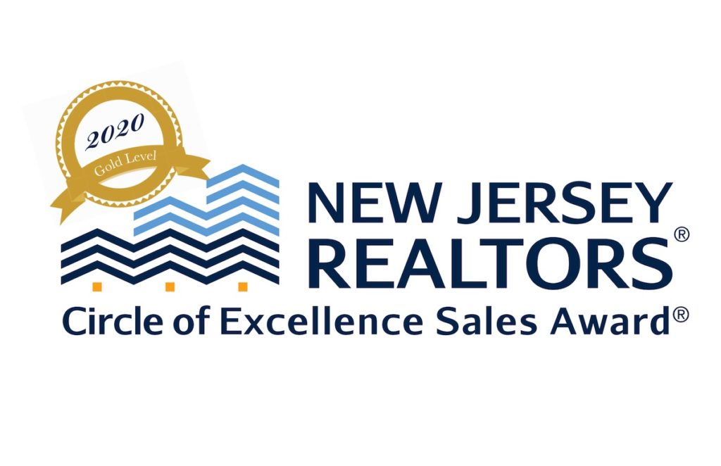 New Jersey Realtors® Circle of Excellence Sales Award®